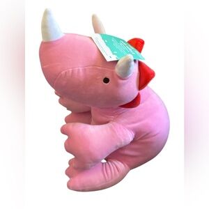 Pillowfort Weighted Plush Pink Dinosaur - 3lbs New With Tags